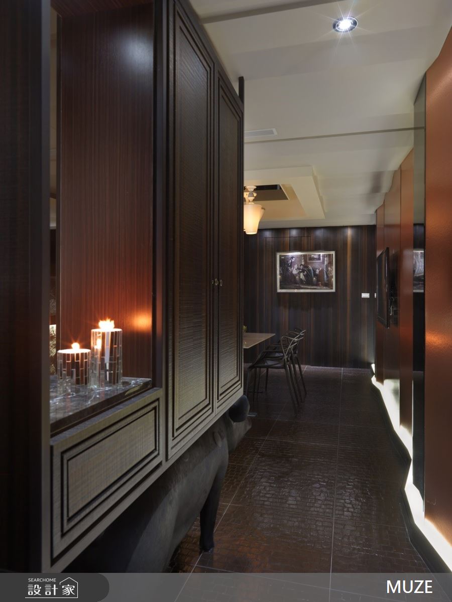 40坪老屋(16~30年)＿混搭風走廊案例圖片＿慕澤設計室內裝修股份有限公司＿慕澤_48_疊影之22