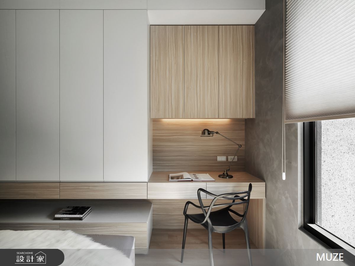 40坪新成屋(5年以下)＿混搭風臥室案例圖片＿慕澤設計室內裝修股份有限公司＿慕澤_51_漢皇丰川之18