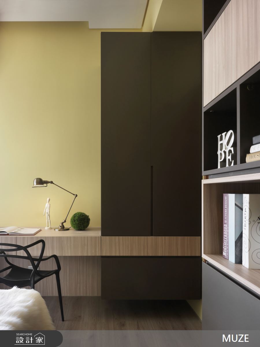 40坪新成屋(5年以下)＿混搭風臥室案例圖片＿慕澤設計室內裝修股份有限公司＿慕澤_51_漢皇丰川之19