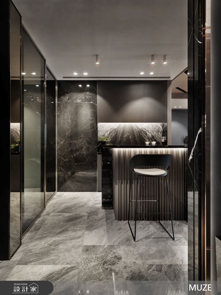 50坪新成屋(5年以下)＿現代風吧檯案例圖片＿慕澤設計室內裝修股份有限公司＿慕澤_52_馥人灣一山區之3