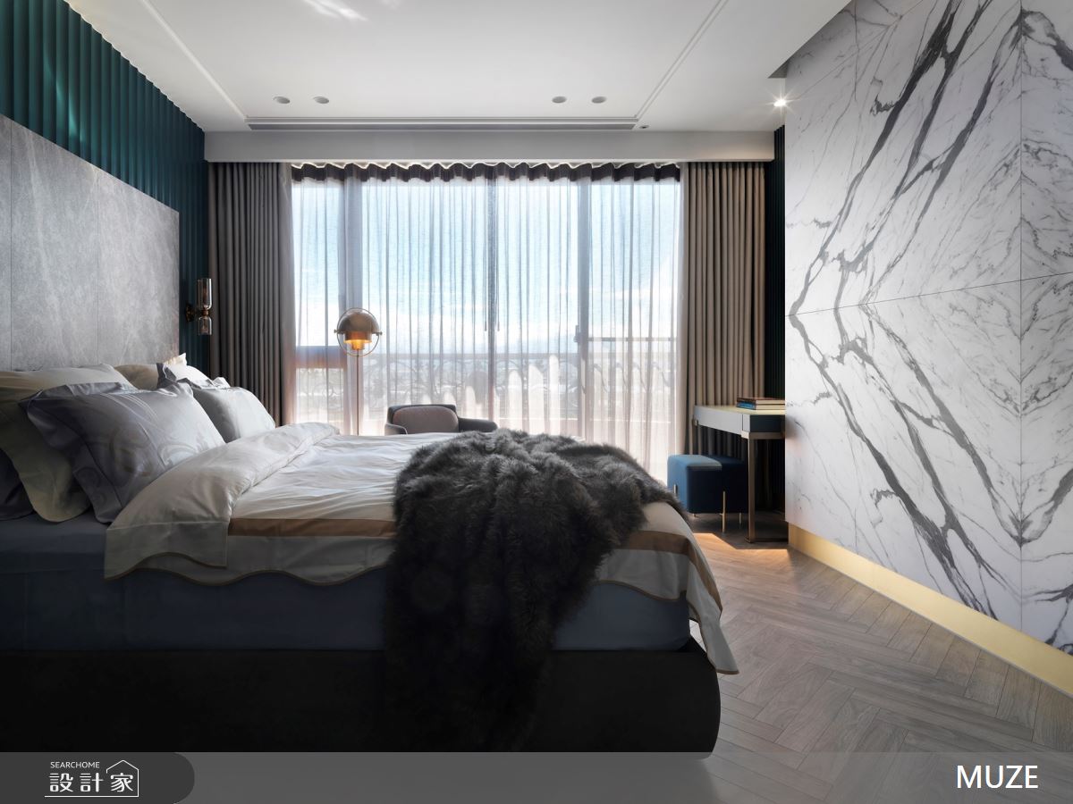 100坪新成屋(5年以下)＿奢華風臥室案例圖片＿慕澤設計室內裝修股份有限公司＿慕澤_56_宜誠大容之11