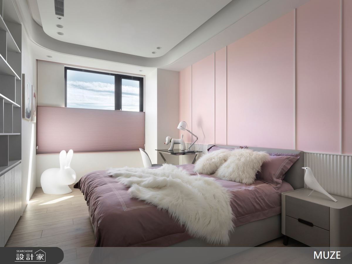 100坪新成屋(5年以下)＿奢華風臥室案例圖片＿慕澤設計室內裝修股份有限公司＿慕澤_56_宜誠大容之12