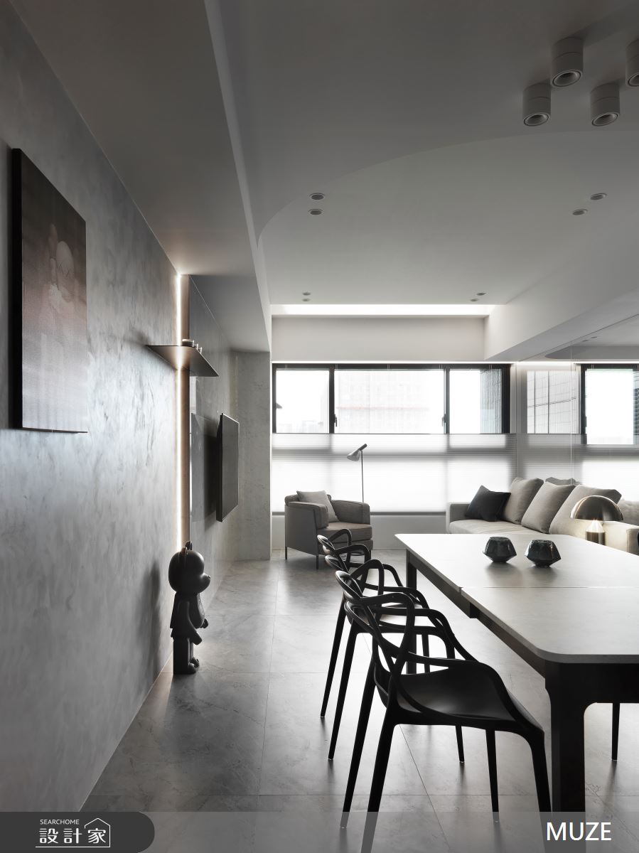 25坪新成屋(5年以下)＿現代風餐廳案例圖片＿慕澤設計室內裝修股份有限公司＿慕澤_58_台中惠宇敦北之1