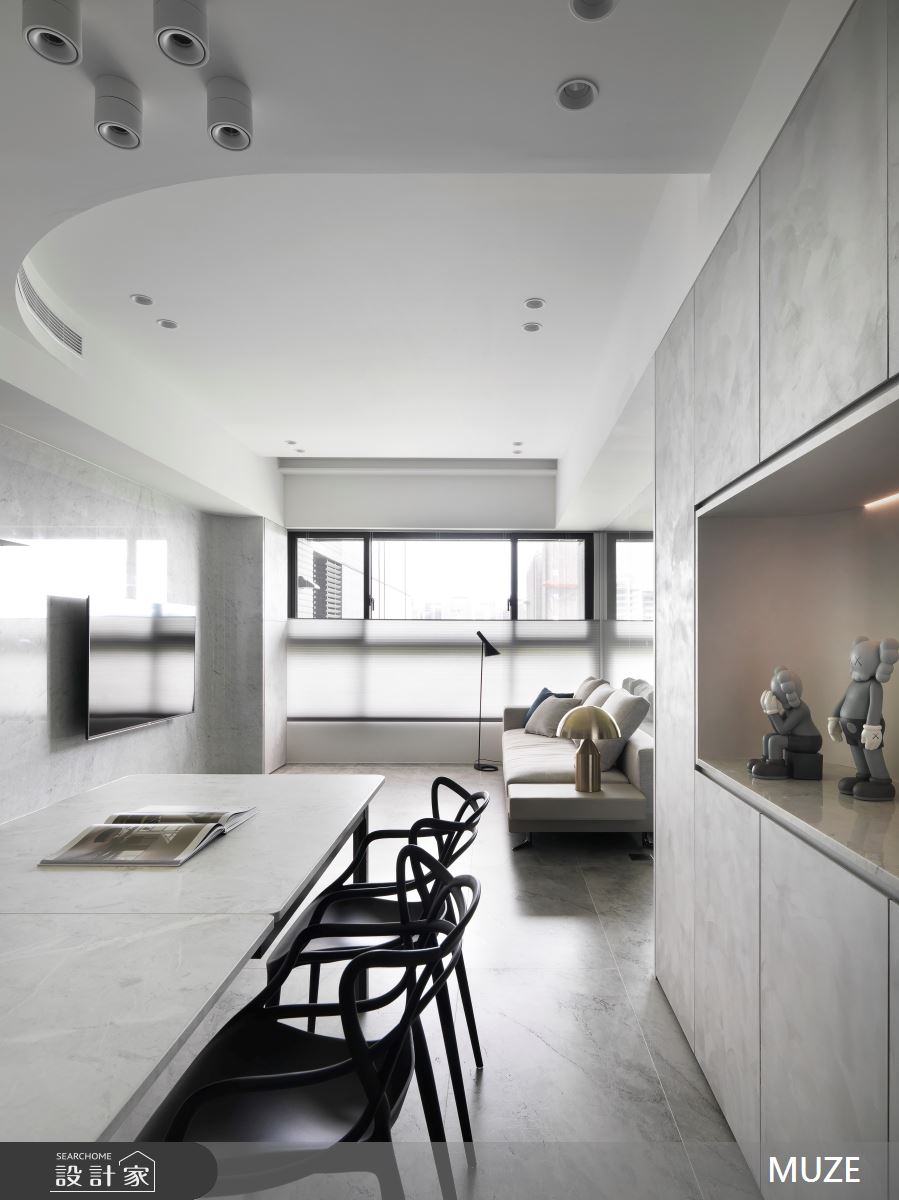 25坪新成屋(5年以下)＿現代風餐廳案例圖片＿慕澤設計室內裝修股份有限公司＿慕澤_58_台中惠宇敦北之23