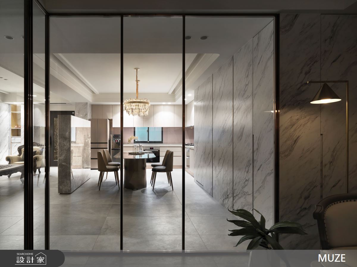 30坪中古屋(5~15年)＿新古典餐廳案例圖片＿慕澤設計室內裝修股份有限公司＿慕澤_59_桃園藝文特區之19