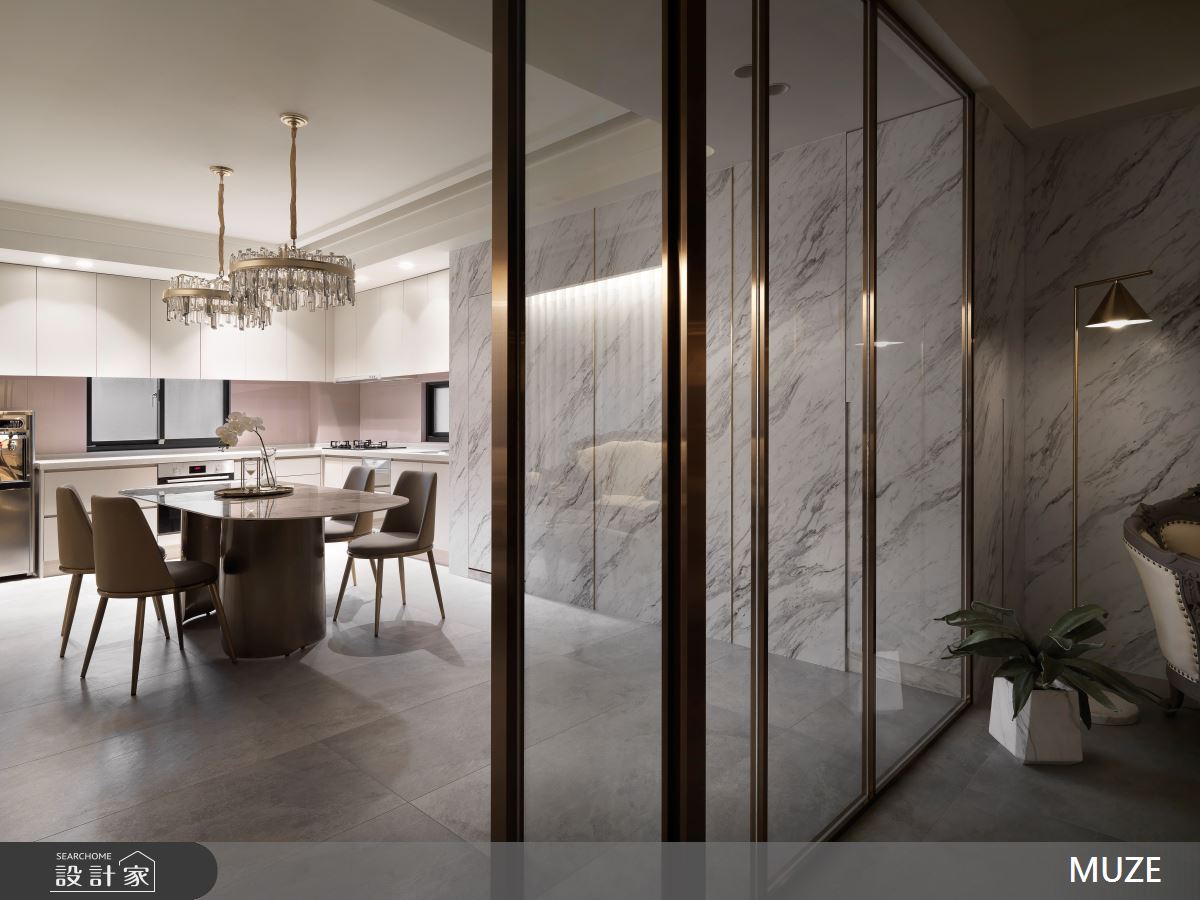 30坪中古屋(5~15年)＿新古典餐廳案例圖片＿慕澤設計室內裝修股份有限公司＿慕澤_59_桃園藝文特區之18