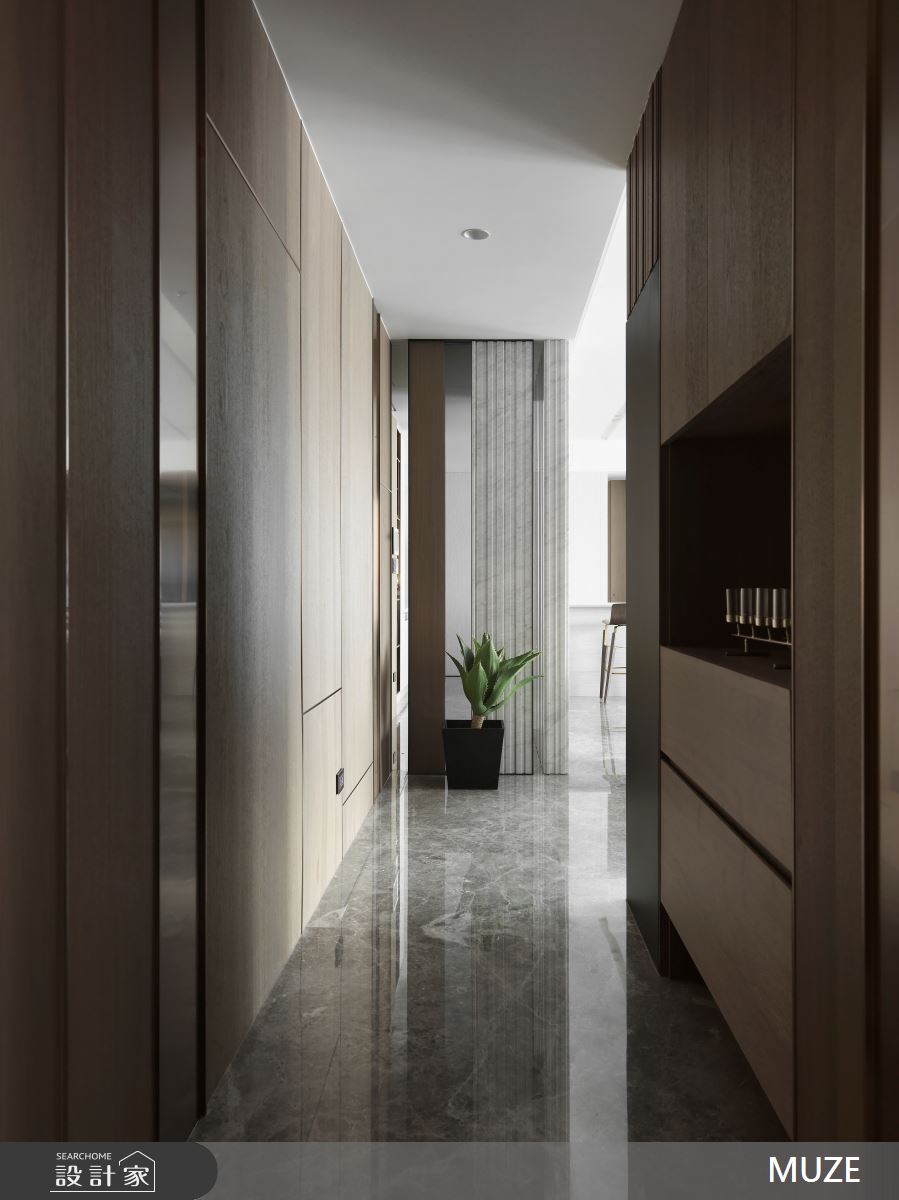 70坪新成屋(5年以下)＿現代風玄關案例圖片＿慕澤設計室內裝修股份有限公司＿慕澤_60_華固松疆之1