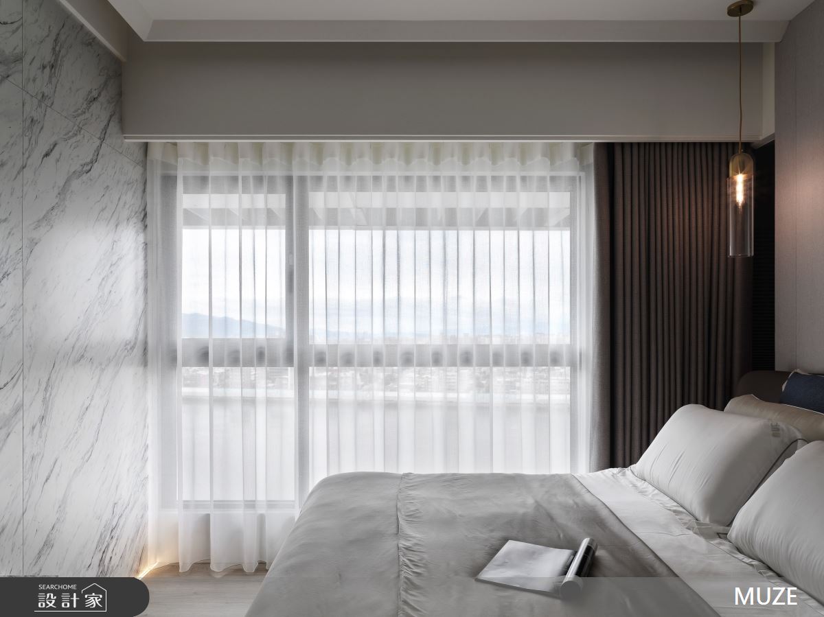 30坪新成屋(5年以下)＿現代風臥室案例圖片＿慕澤設計室內裝修股份有限公司＿慕澤_61_觀瀾之21