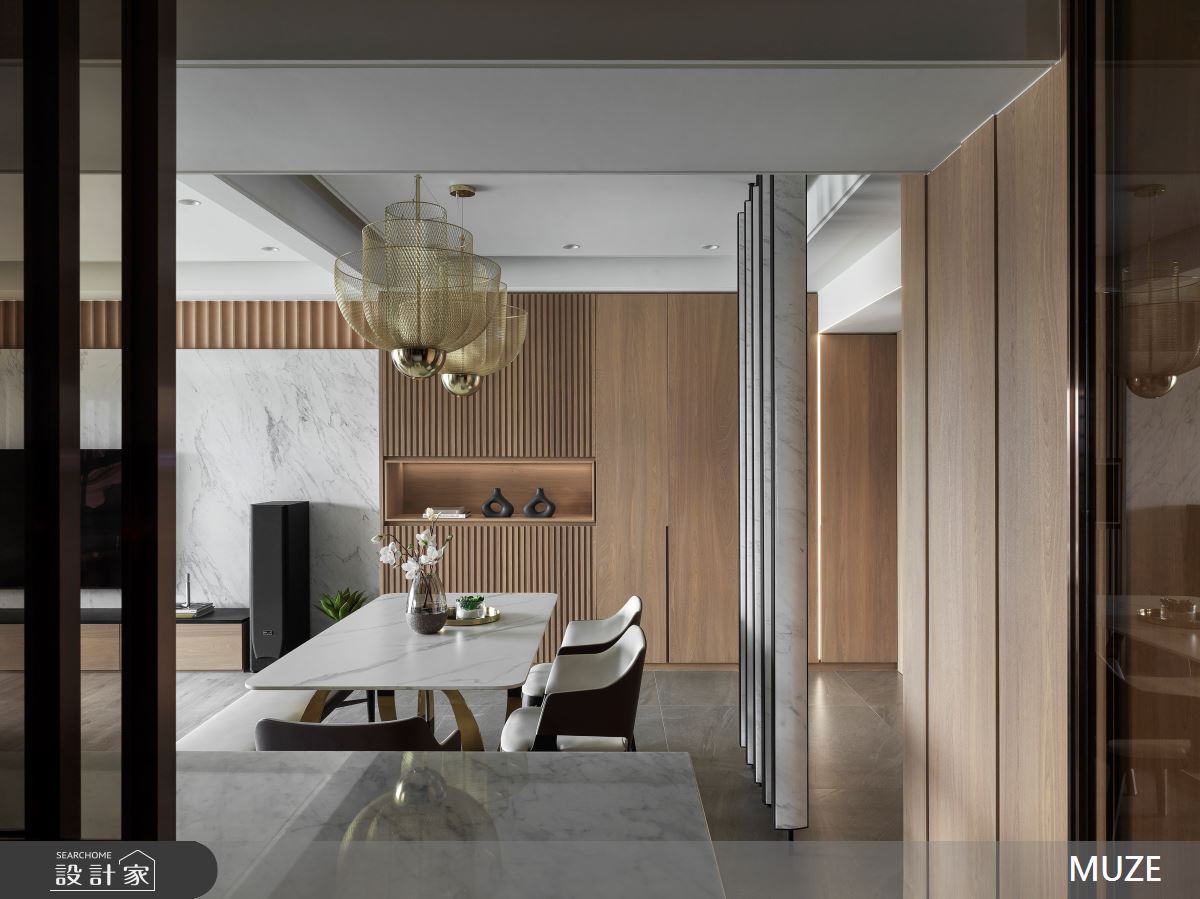 30坪新成屋(5年以下)＿現代風餐廳案例圖片＿慕澤設計室內裝修股份有限公司＿慕澤_61_觀瀾之6