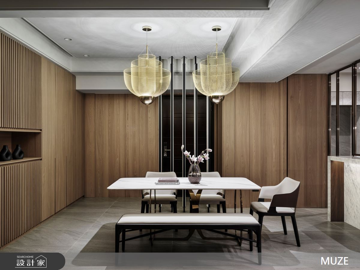 30坪新成屋(5年以下)＿現代風餐廳案例圖片＿慕澤設計室內裝修股份有限公司＿慕澤_61_觀瀾之10