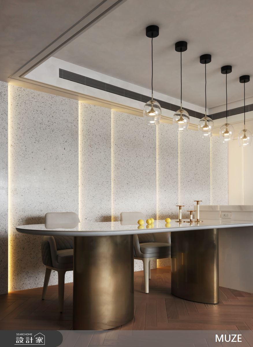 50坪中古屋(5~15年)＿現代風餐廳案例圖片＿慕澤設計室內裝修股份有限公司＿慕澤_62_仁愛林園之13