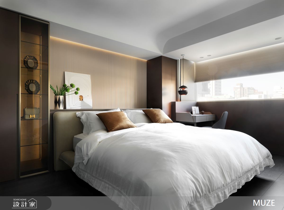 50坪中古屋(5~15年)＿現代風臥室案例圖片＿慕澤設計室內裝修股份有限公司＿慕澤_62_仁愛林園之19