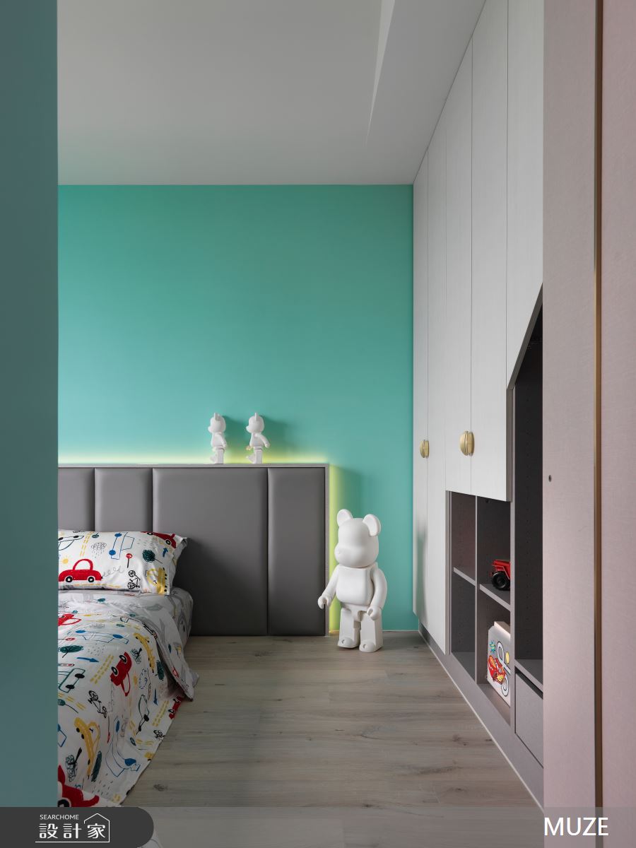20坪新成屋(5年以下)＿混搭風兒童房兒童房案例圖片＿慕澤設計室內裝修股份有限公司＿慕澤_63_左岸京站之14