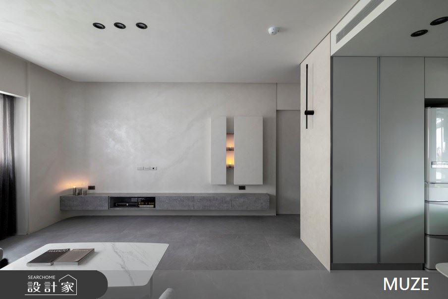 32坪老屋(16~30年)＿現代風客廳案例圖片＿慕澤設計室內裝修股份有限公司＿慕澤_66_新店碧潭別館之2