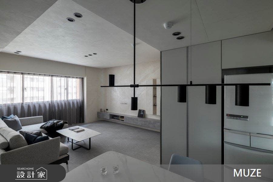 32坪老屋(16~30年)＿現代風客廳餐廳案例圖片＿慕澤設計室內裝修股份有限公司＿慕澤_66_新店碧潭別館之12