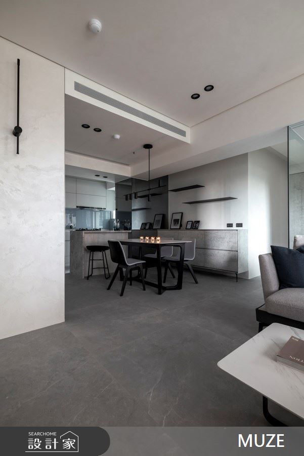 32坪老屋(16~30年)＿現代風餐廳廚房案例圖片＿慕澤設計室內裝修股份有限公司＿慕澤_66_新店碧潭別館之6