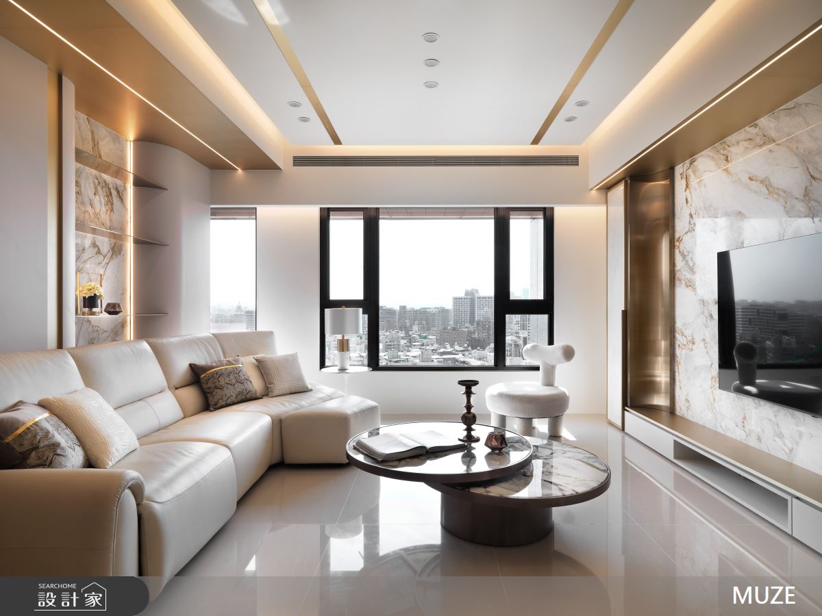 30坪新成屋(5年以下)＿現代風客廳案例圖片＿慕澤設計室內裝修股份有限公司＿慕澤_68之2