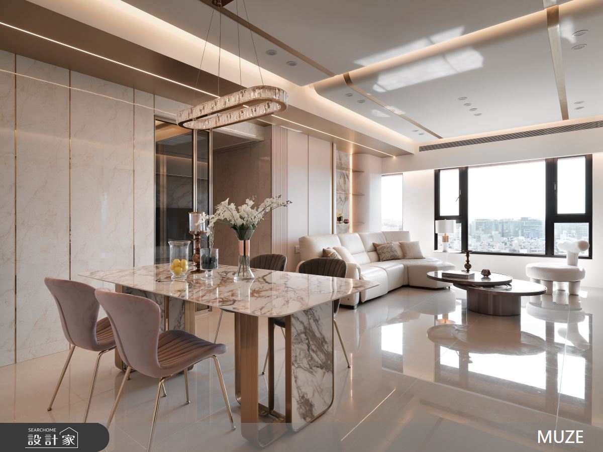 30坪新成屋(5年以下)＿現代風客廳餐廳案例圖片＿慕澤設計室內裝修股份有限公司＿慕澤_68之3