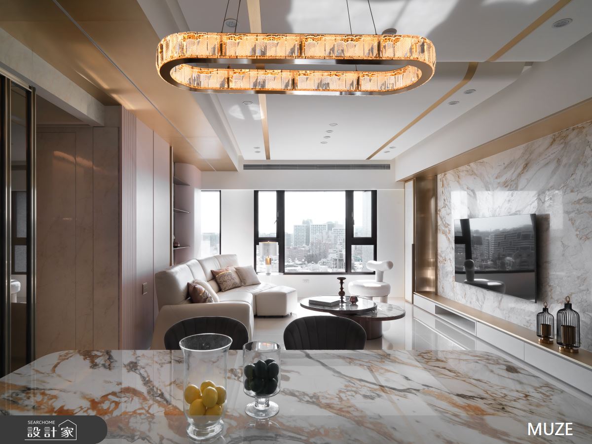 30坪新成屋(5年以下)＿現代風客廳餐廳案例圖片＿慕澤設計室內裝修股份有限公司＿慕澤_68之4