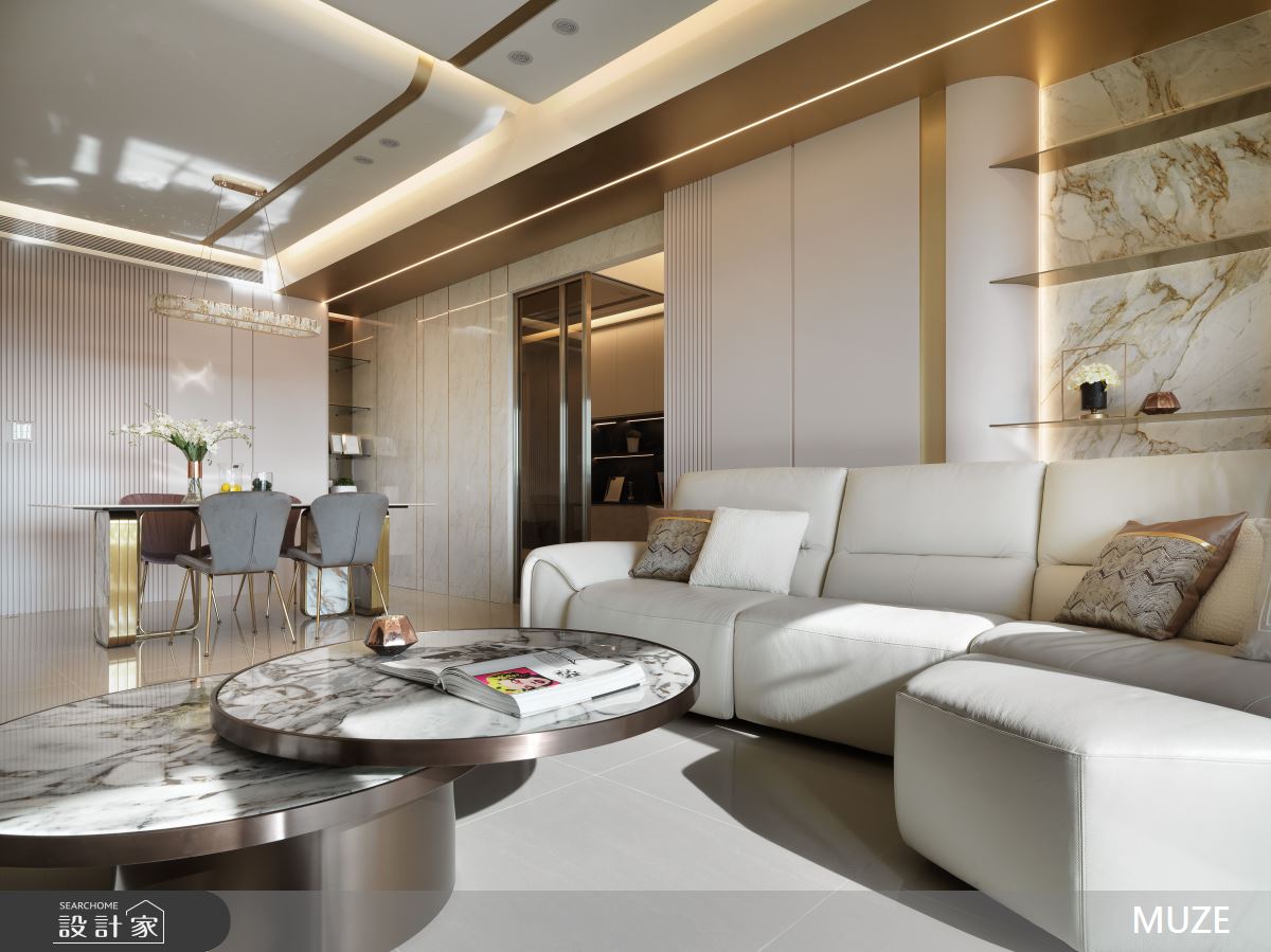30坪新成屋(5年以下)＿現代風客廳餐廳案例圖片＿慕澤設計室內裝修股份有限公司＿慕澤_68之9