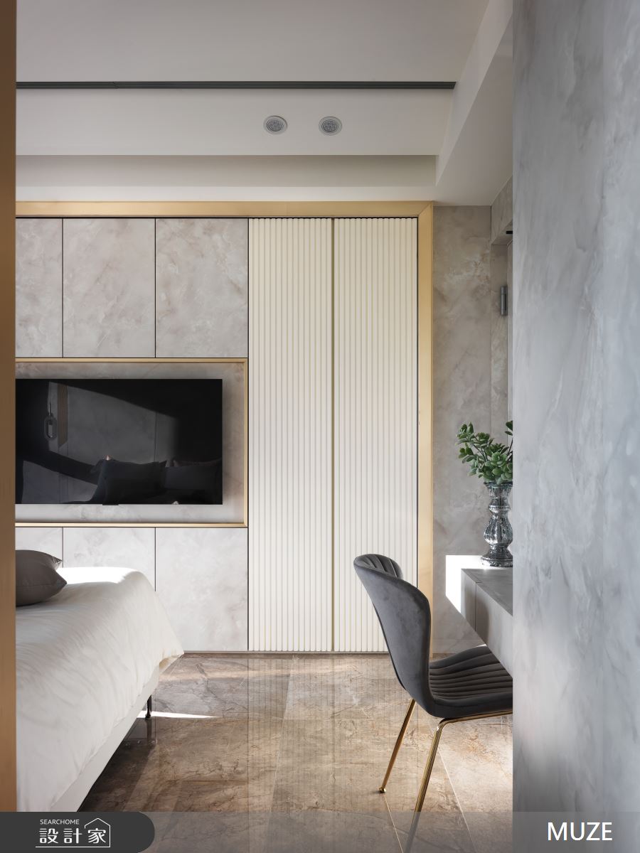 30坪新成屋(5年以下)＿現代風臥室案例圖片＿慕澤設計室內裝修股份有限公司＿慕澤_68之16