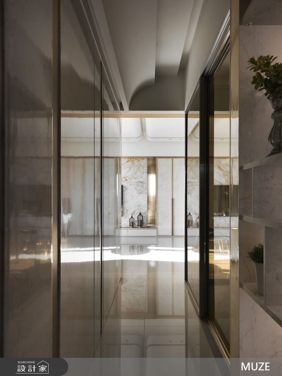 30坪新成屋(5年以下)＿現代風走廊案例圖片＿慕澤設計室內裝修股份有限公司＿慕澤_68之17