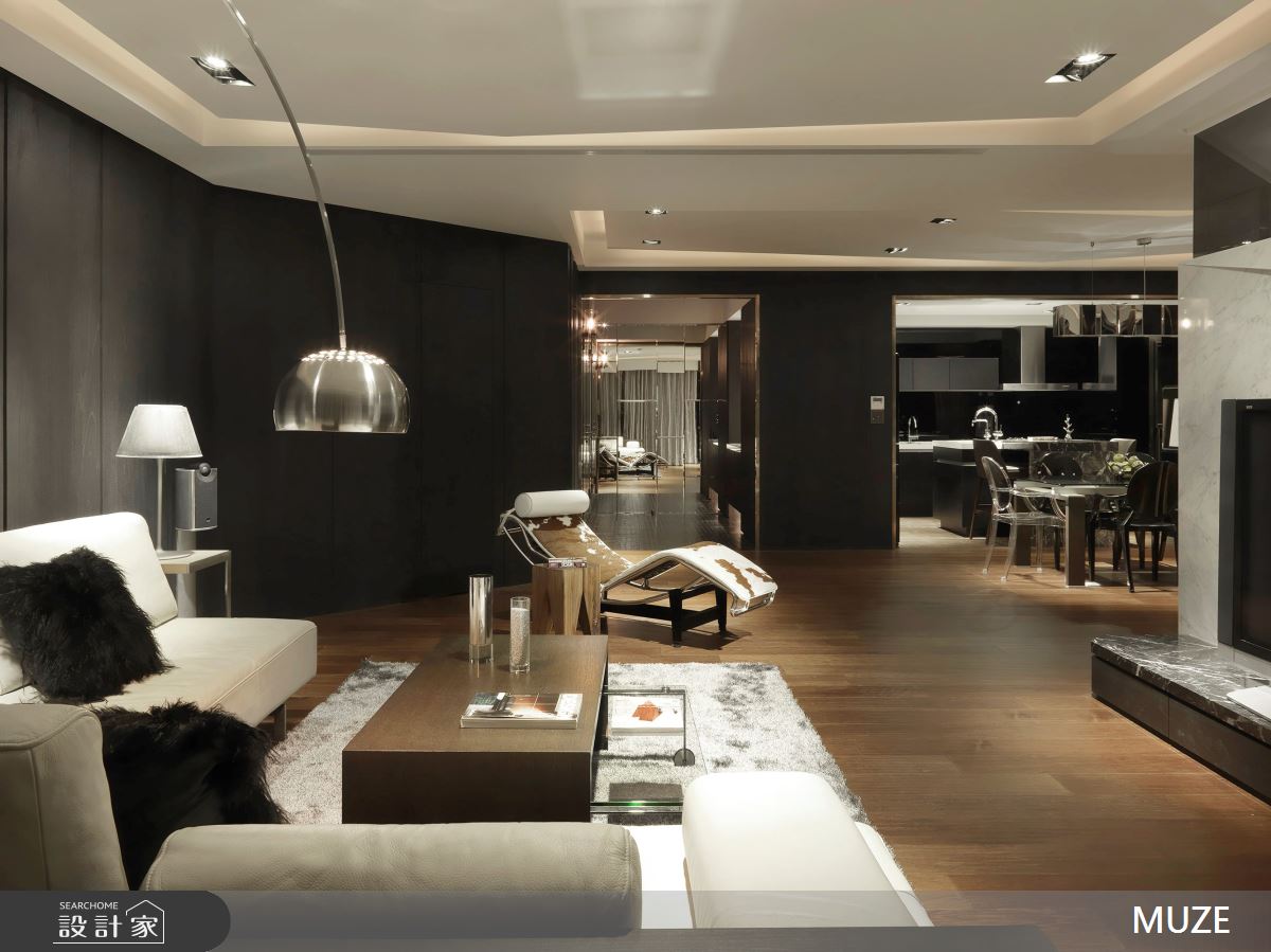 82坪中古屋(5~15年)＿飯店風玄關客廳餐廳案例圖片＿慕澤設計室內裝修股份有限公司＿慕澤_70之9