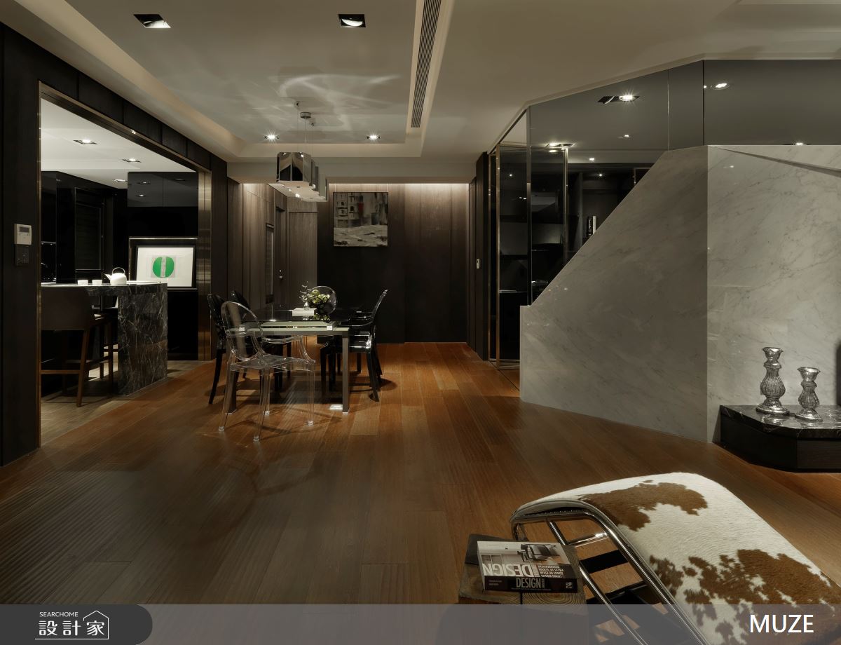 82坪中古屋(5~15年)＿飯店風餐廳廚房中島案例圖片＿慕澤設計室內裝修股份有限公司＿慕澤_70之12