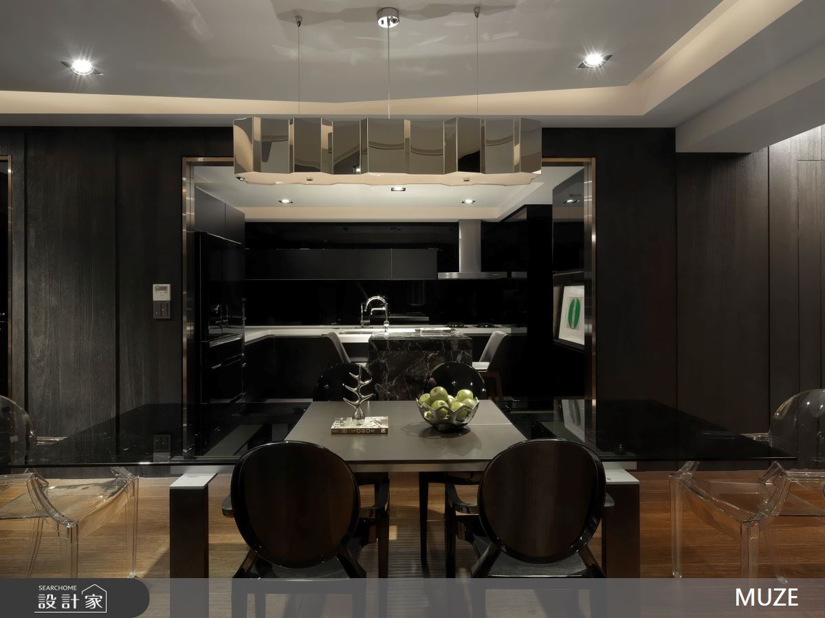 82坪中古屋(5~15年)＿飯店風餐廳廚房中島案例圖片＿慕澤設計室內裝修股份有限公司＿慕澤_70之13