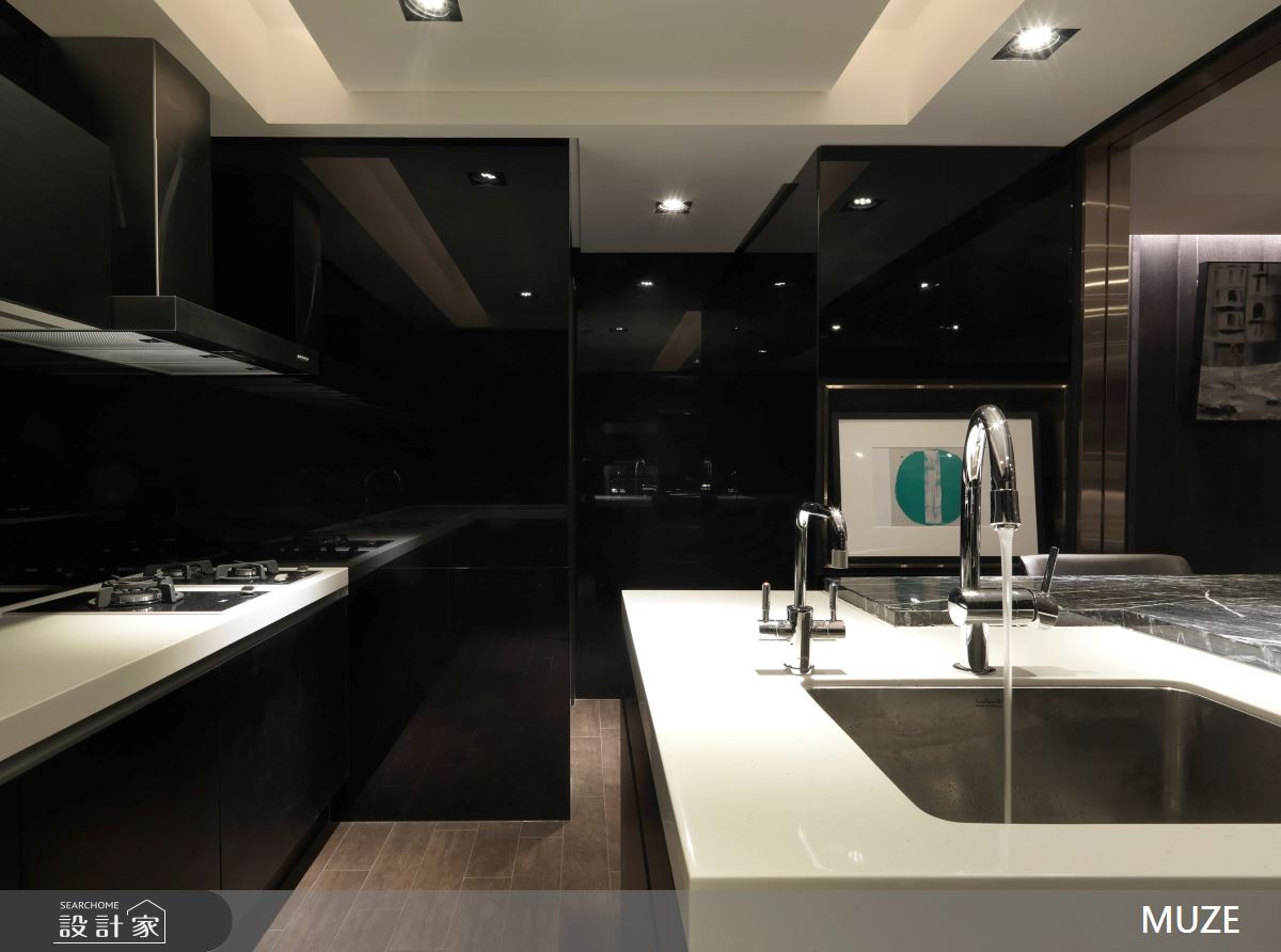 82坪中古屋(5~15年)＿飯店風廚房中島案例圖片＿慕澤設計室內裝修股份有限公司＿慕澤_70之16