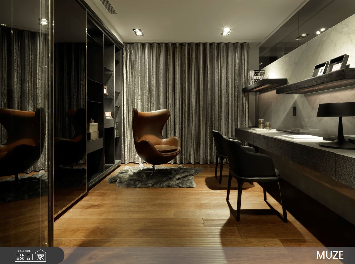 82坪中古屋(5~15年)＿飯店風書房工作區案例圖片＿慕澤設計室內裝修股份有限公司＿慕澤_70之22