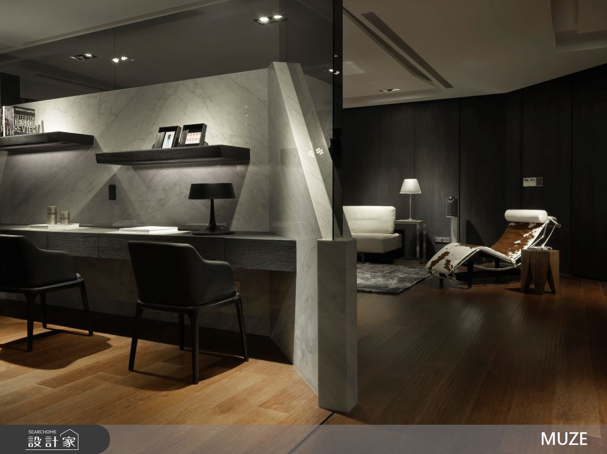 82坪中古屋(5~15年)＿飯店風客廳書房工作區案例圖片＿慕澤設計室內裝修股份有限公司＿慕澤_70之23