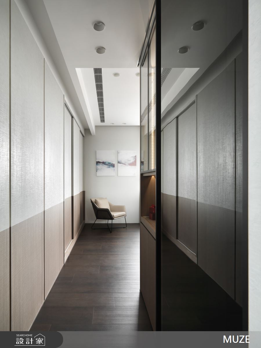 50坪老屋(16~30年)＿現代風走廊案例圖片＿慕澤設計室內裝修股份有限公司＿慕澤設計_72_正隆麗池之13