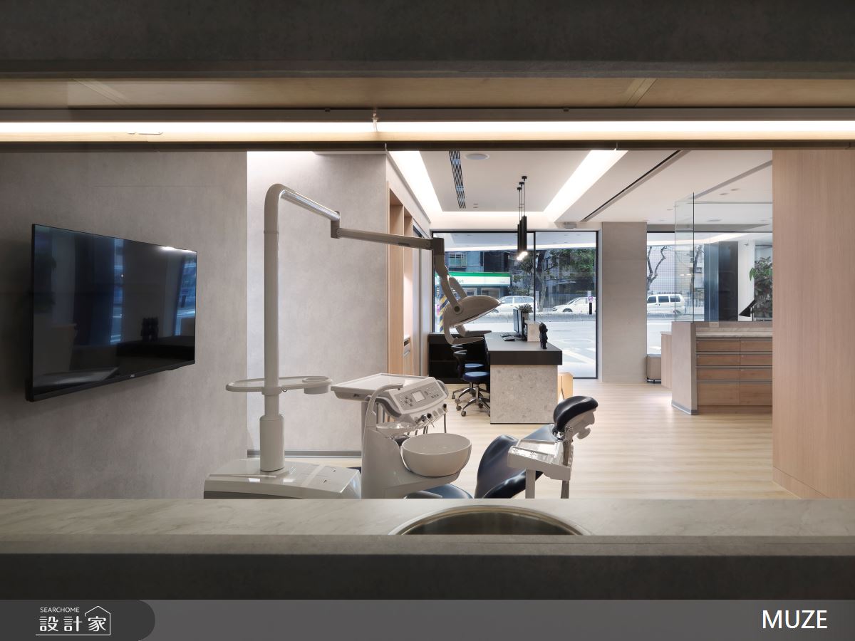 80坪老屋(16~30年)＿現代風商業空間案例圖片＿慕澤設計室內裝修股份有限公司＿慕澤設計_73_韋登牙醫之5