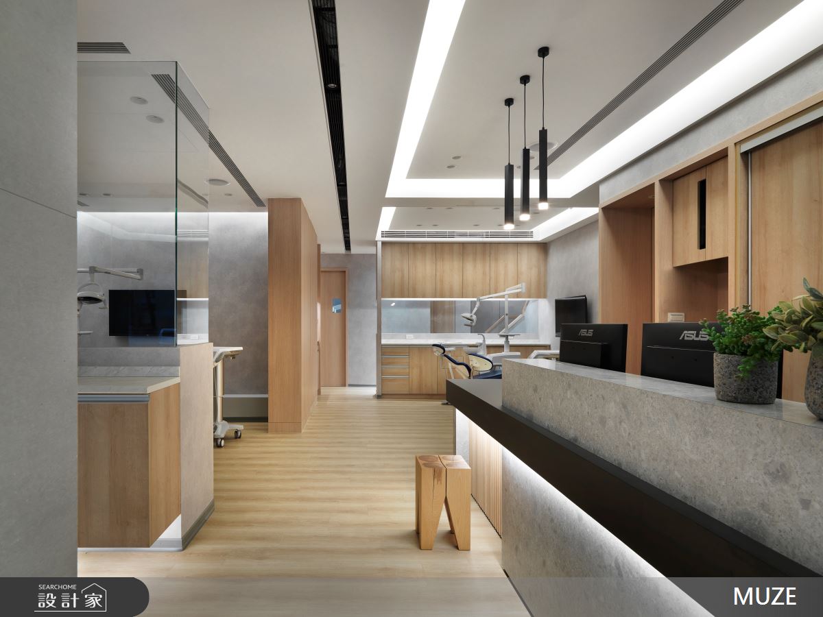 80坪老屋(16~30年)＿現代風商業空間案例圖片＿慕澤設計室內裝修股份有限公司＿慕澤設計_73_韋登牙醫之6