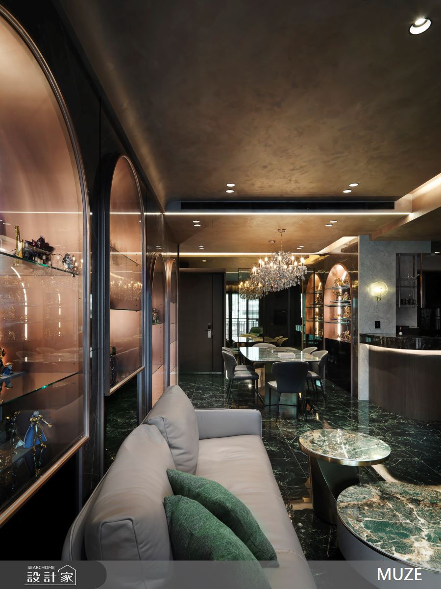 40坪新成屋(5年以下)＿現代輕奢風客廳餐廳案例圖片＿慕澤設計室內裝修股份有限公司＿慕澤設計_75_久泰皇品之4