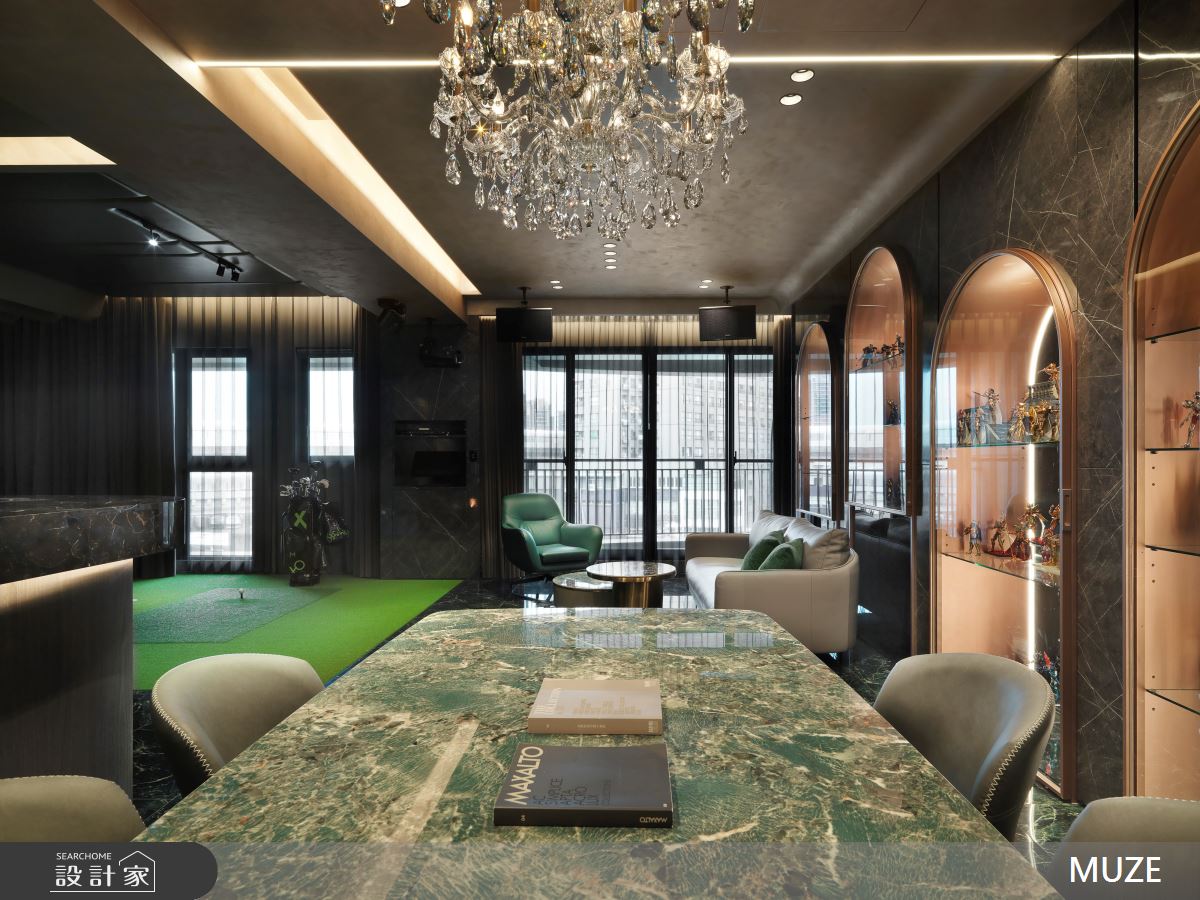 40坪新成屋(5年以下)＿現代輕奢風客廳餐廳案例圖片＿慕澤設計室內裝修股份有限公司＿慕澤設計_75_久泰皇品之7