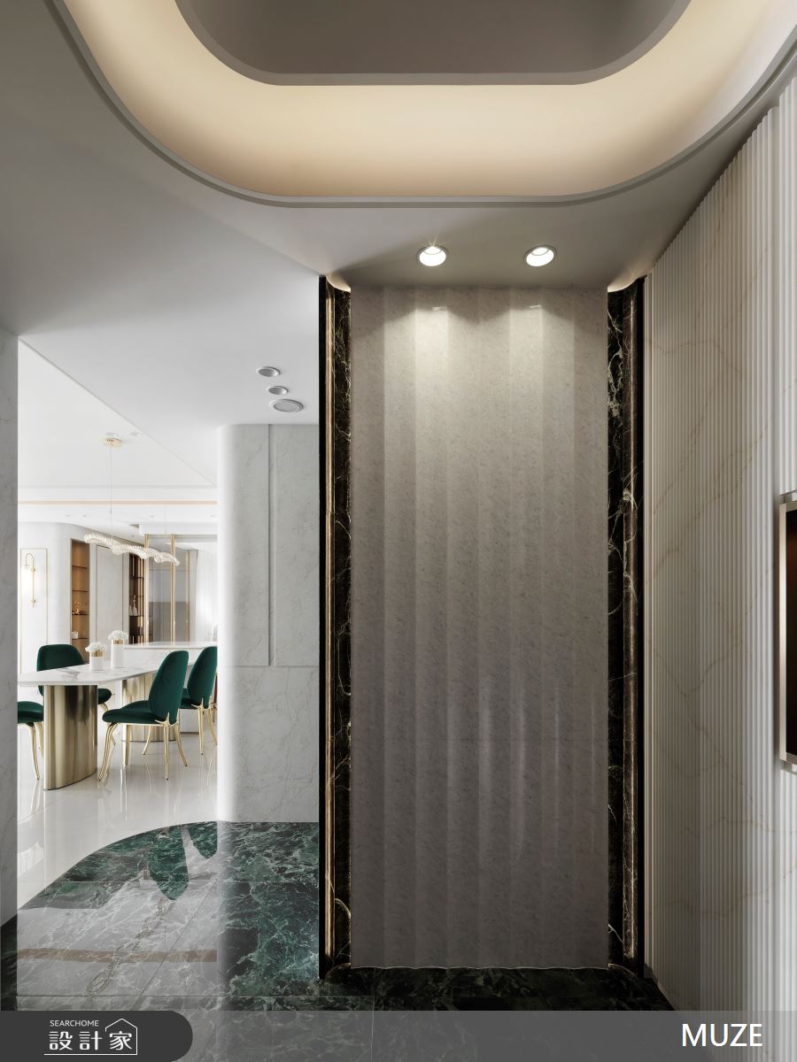 40坪新成屋(5年以下)＿現代輕奢風玄關案例圖片＿慕澤設計室內裝修股份有限公司＿慕澤設計_76_國泰上城之3