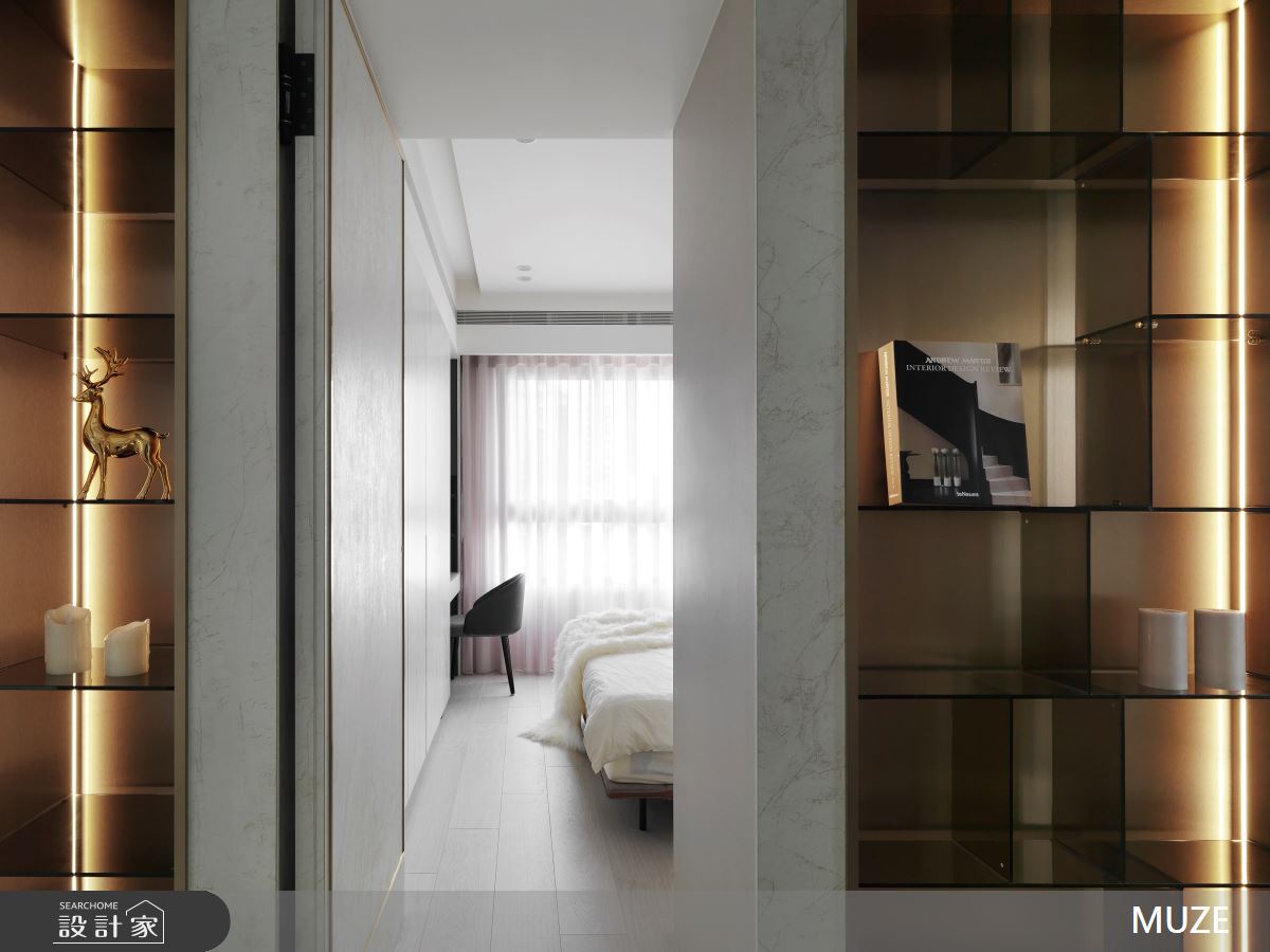 40坪新成屋(5年以下)＿現代輕奢風臥室案例圖片＿慕澤設計室內裝修股份有限公司＿慕澤設計_76_國泰上城之20