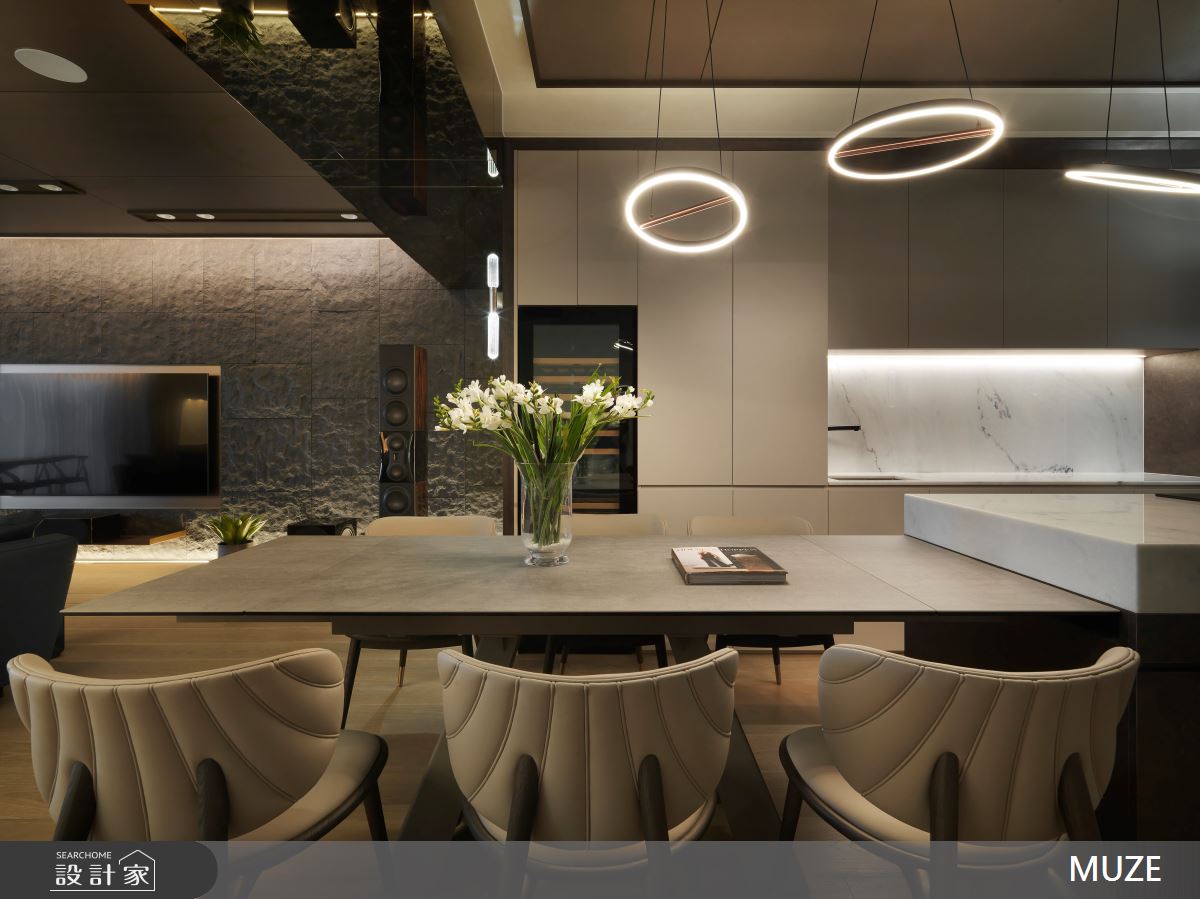 60坪新成屋(5年以下)＿飯店風餐廳案例圖片＿慕澤設計室內裝修股份有限公司＿慕澤設計_77_潤泰敦峰之11