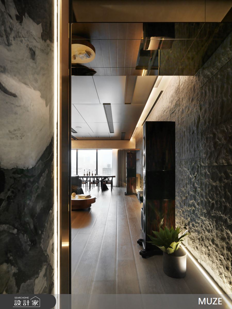 60坪新成屋(5年以下)＿飯店風玄關案例圖片＿慕澤設計室內裝修股份有限公司＿慕澤設計_77_潤泰敦峰之3