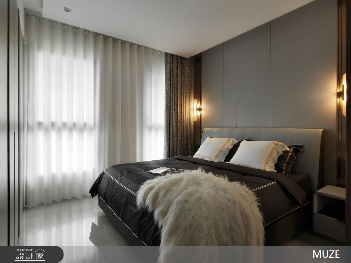 40坪毛胚屋＿現代風臥室案例圖片＿慕澤設計室內裝修股份有限公司＿慕澤設計_78_宏盛帝璽之21