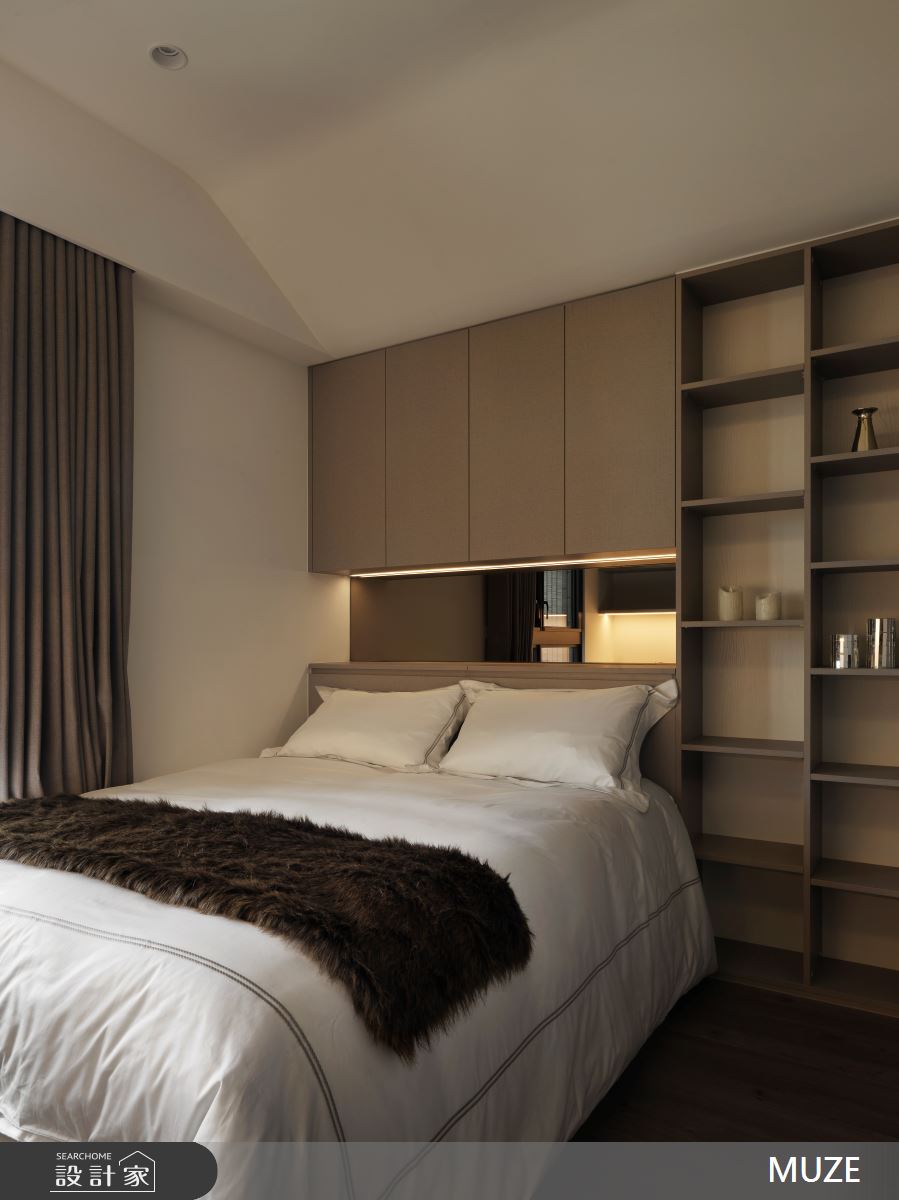 40坪毛胚屋＿現代風臥室案例圖片＿慕澤設計室內裝修股份有限公司＿慕澤設計_78_宏盛帝璽之25