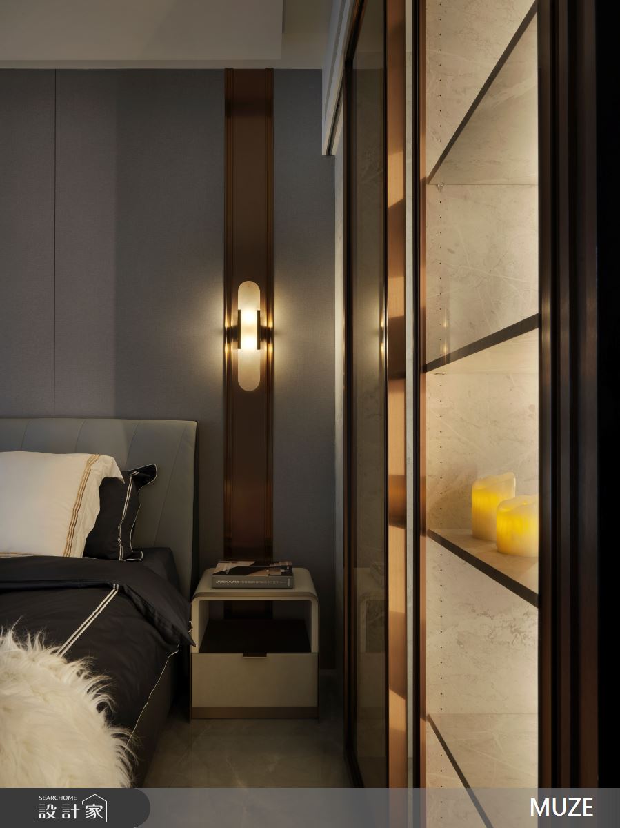 40坪毛胚屋＿現代風臥室案例圖片＿慕澤設計室內裝修股份有限公司＿慕澤設計_78_宏盛帝璽之22