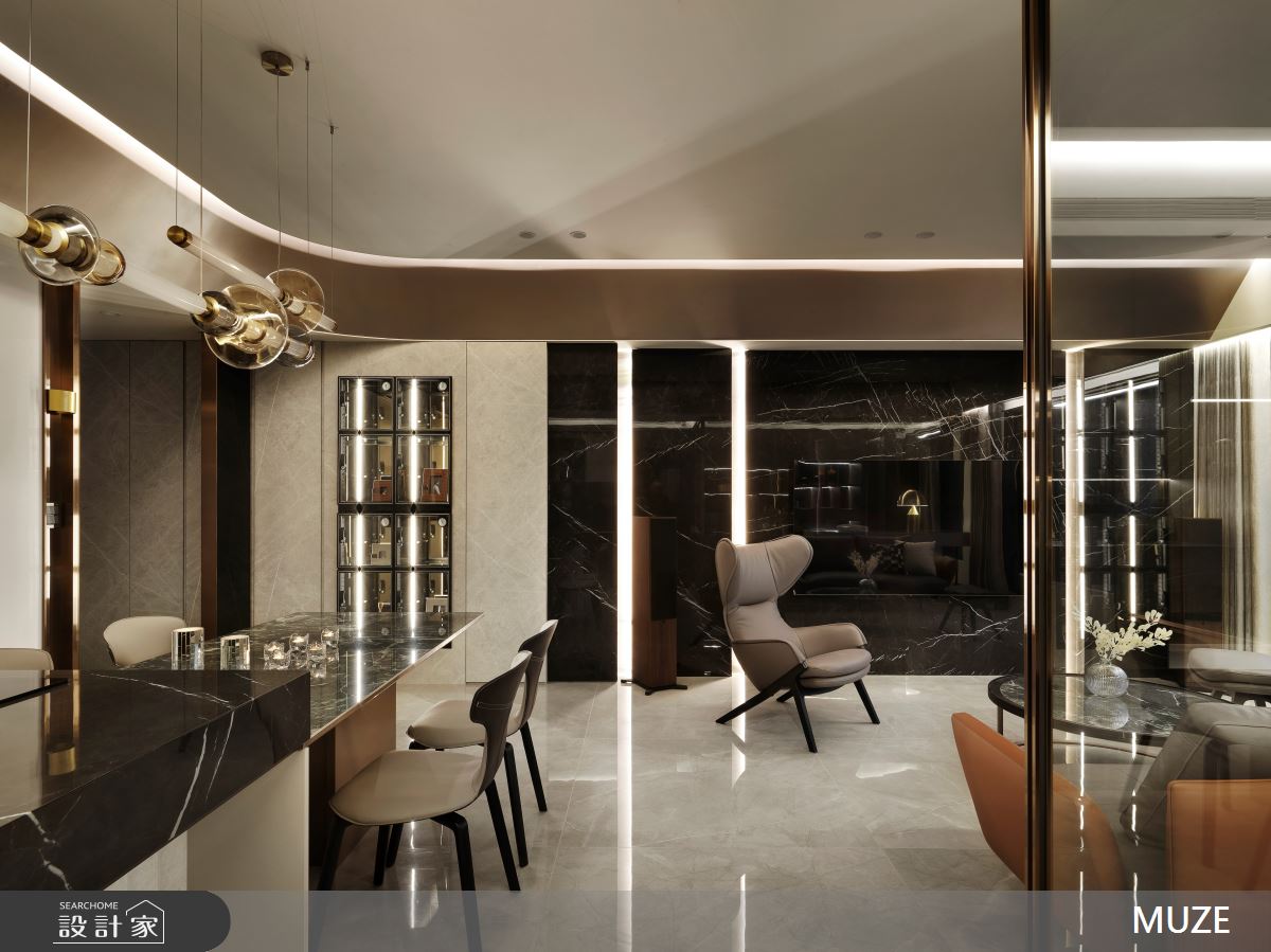 40坪毛胚屋＿現代風餐廳中島案例圖片＿慕澤設計室內裝修股份有限公司＿慕澤設計_78_宏盛帝璽之18