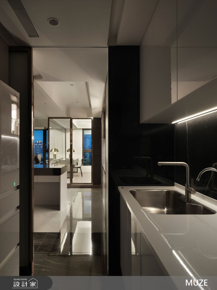 40坪毛胚屋＿現代風廚房案例圖片＿慕澤設計室內裝修股份有限公司＿慕澤設計_78_宏盛帝璽之14