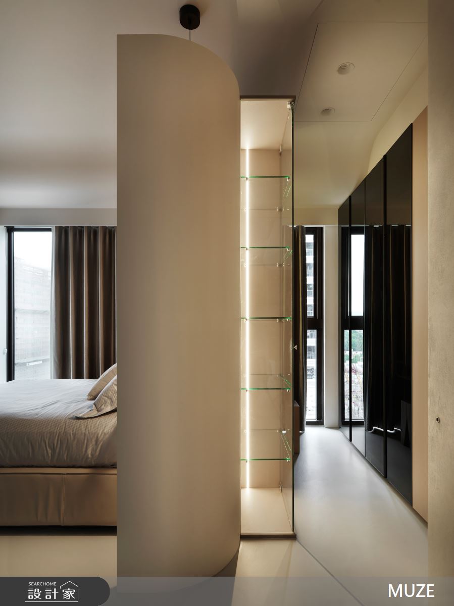 30坪新成屋(5年以下)＿現代風臥室案例圖片＿慕澤設計室內裝修股份有限公司＿慕澤設計_79_央北 鐫畫3之16
