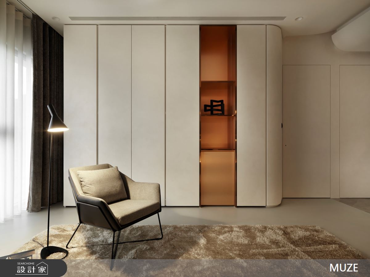 30坪新成屋(5年以下)＿現代風客廳案例圖片＿慕澤設計室內裝修股份有限公司＿慕澤設計_79_央北 鐫畫3之13