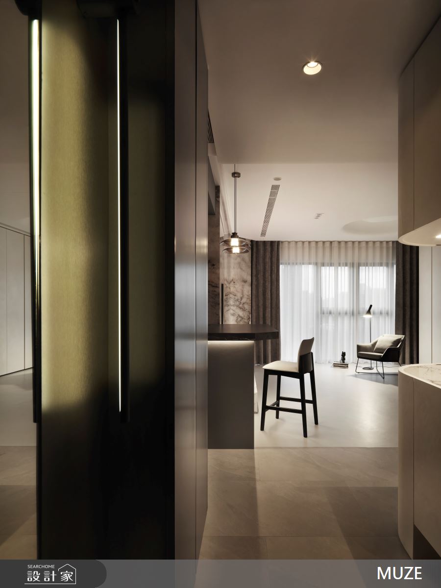 30坪新成屋(5年以下)＿現代風玄關案例圖片＿慕澤設計室內裝修股份有限公司＿慕澤設計_79_央北 鐫畫3之2