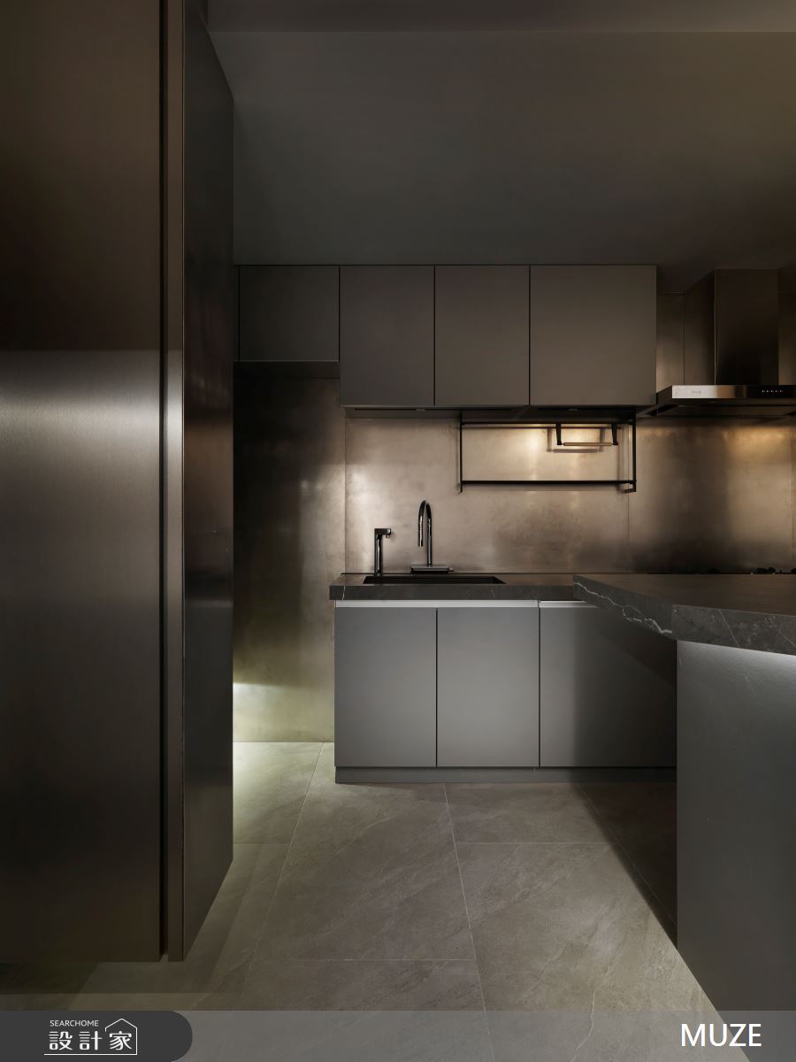 30坪新成屋(5年以下)＿現代風廚房吧檯案例圖片＿慕澤設計室內裝修股份有限公司＿慕澤設計_79_央北 鐫畫3之9
